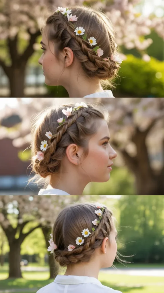 Twisted Crown Braid