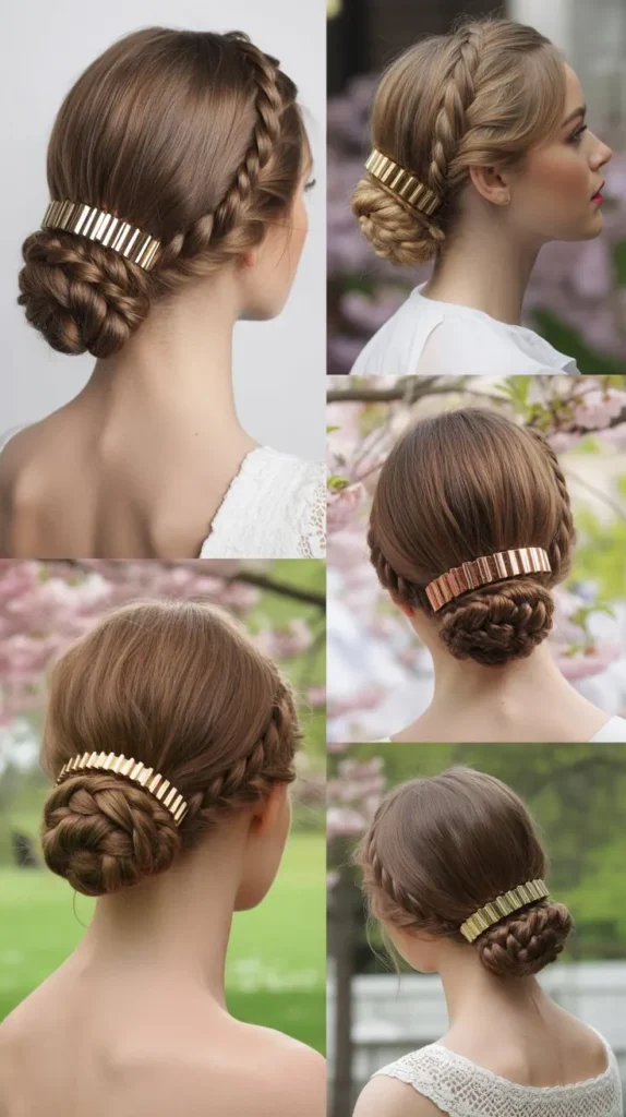 Twisted Rope Braid Updo