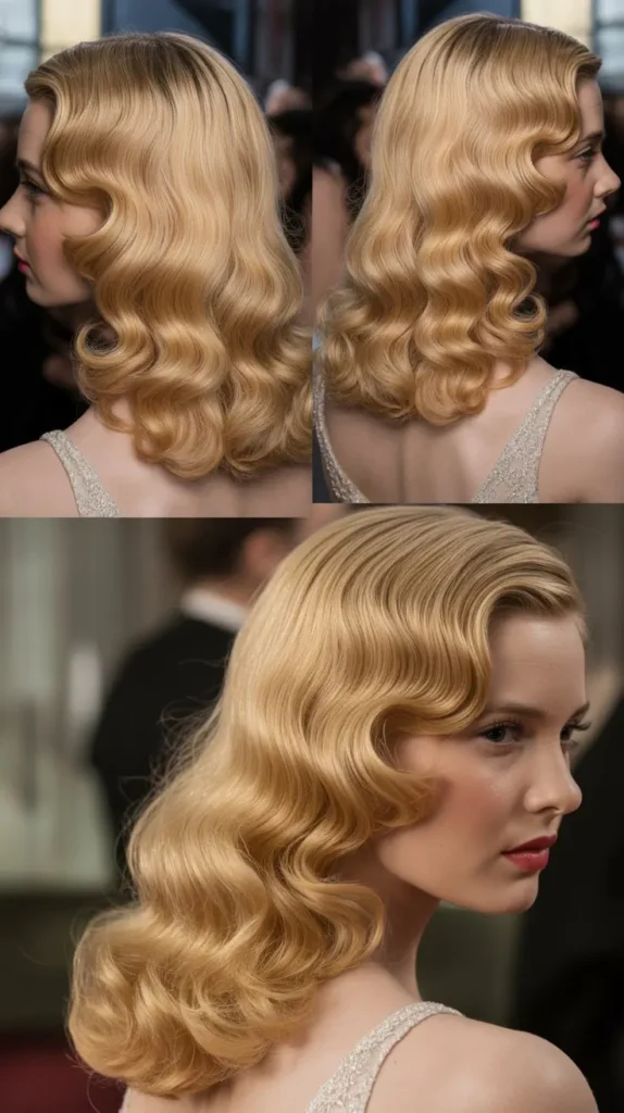 Old Hollywood Finger Waves