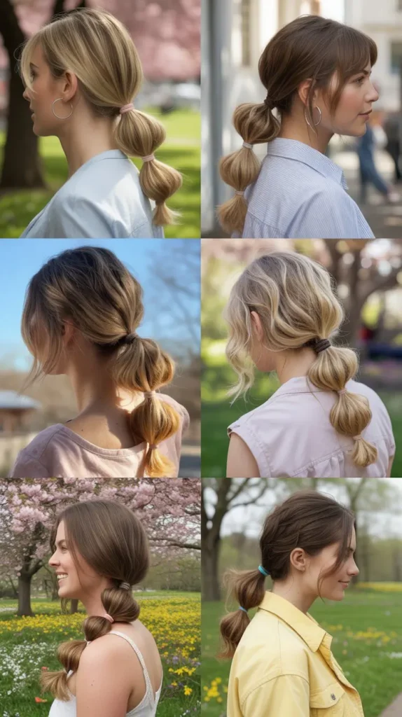 Bubble Ponytail