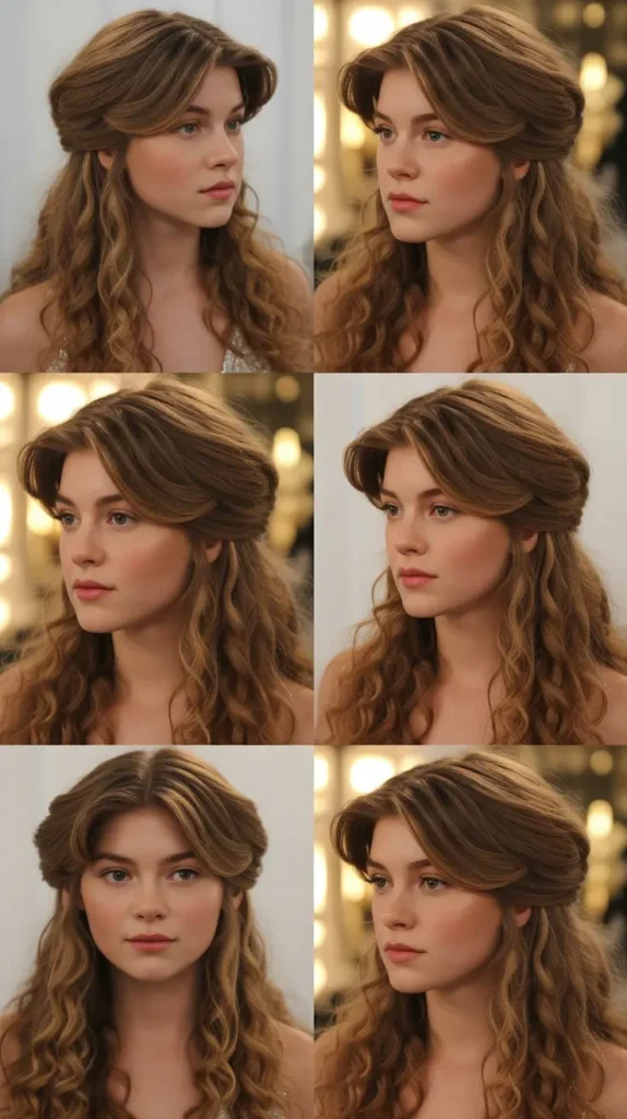 Undone Textured Waves with Baby Hair Edges