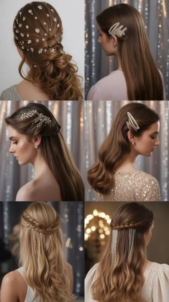 Glitter and Crystal Accent Style