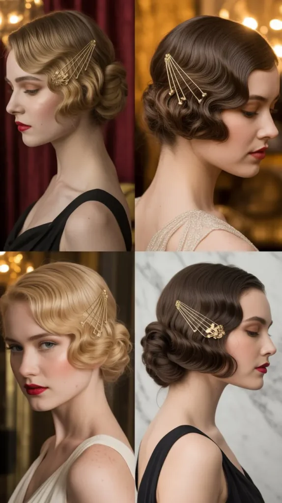 Art Deco Inspired Updo
