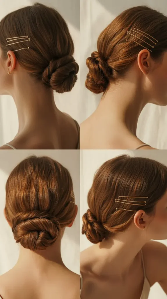 Twisted Low Bun