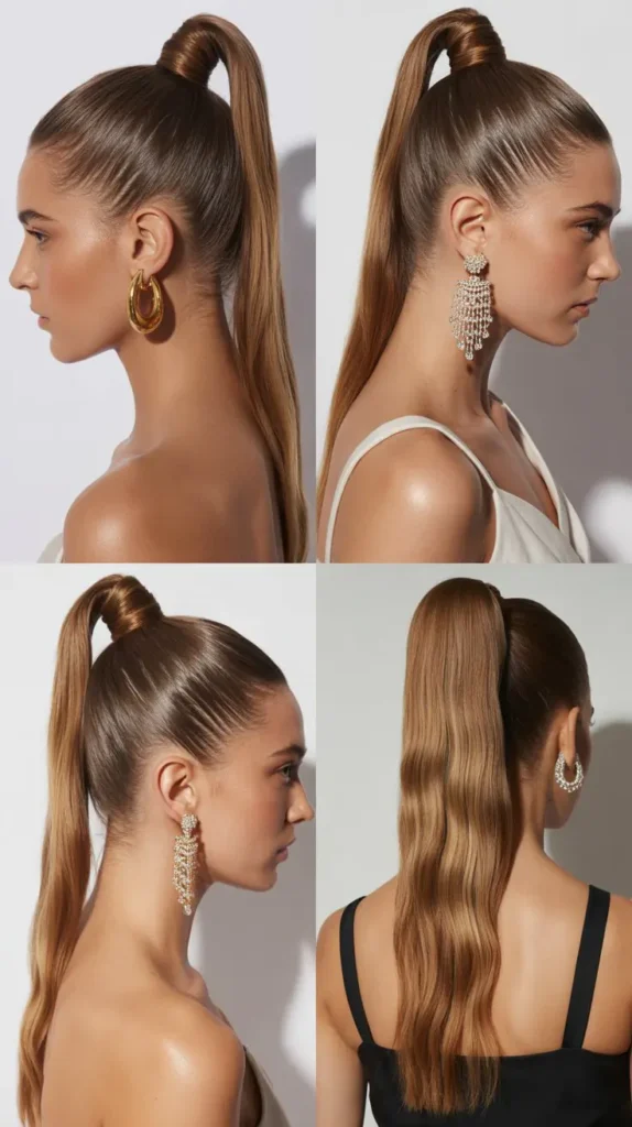 Sleek High Ponytail