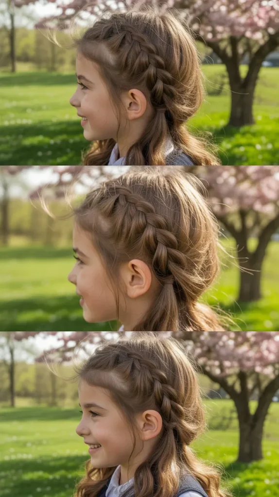 Simple Dutch Braid