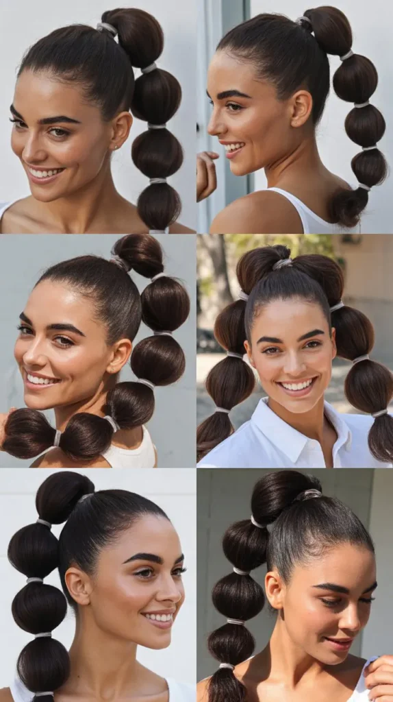 Bubble Ponytail