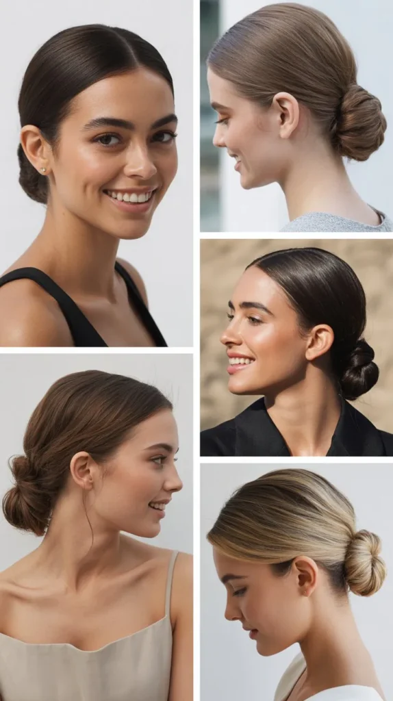 The Classic Low Bun
