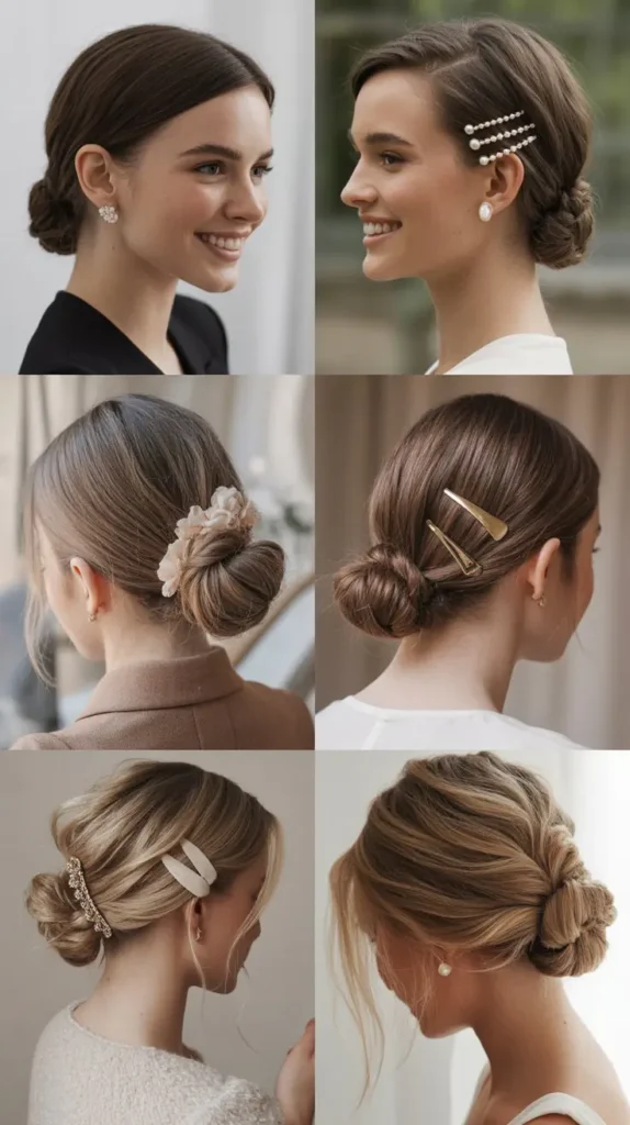 Low Side Bun with Accessories