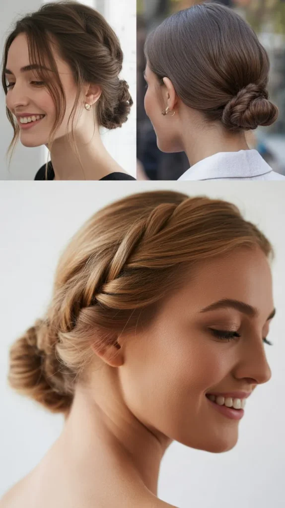 The Low Twisted Chignon