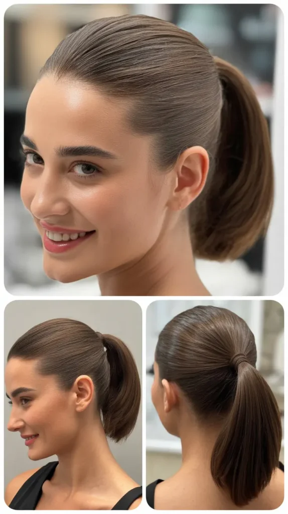 Sleek High Ponytail