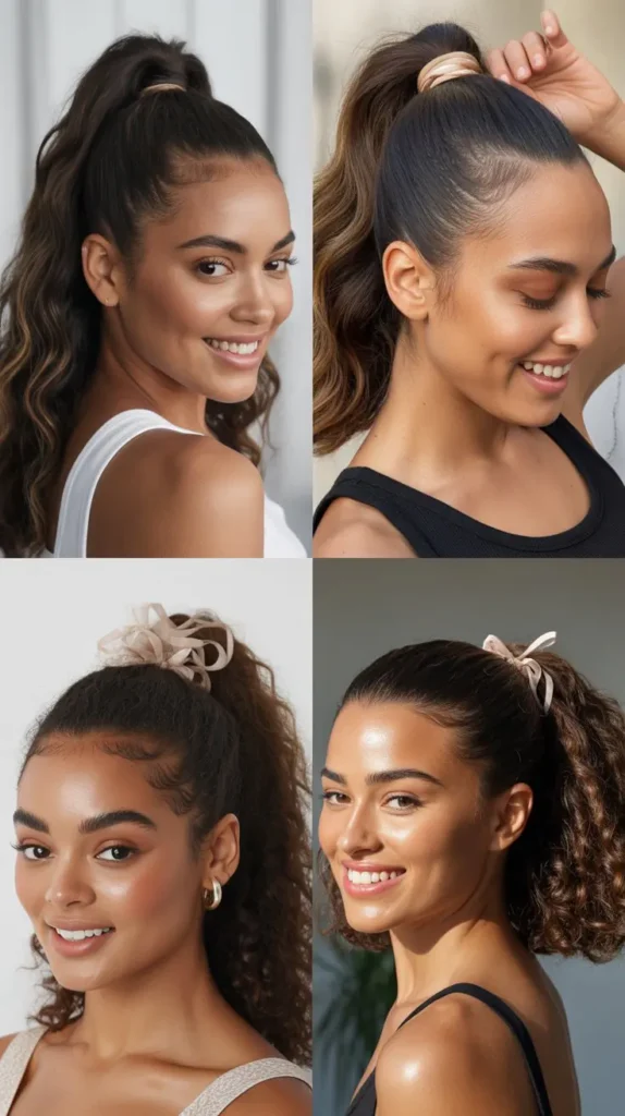 The Sleek High Ponytail