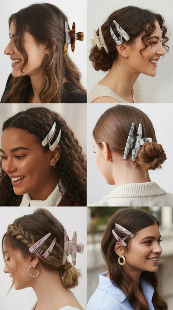 The Claw Clip Headband Style