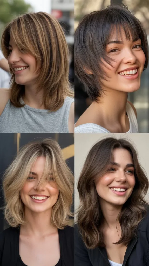 Straight Shag Haircut