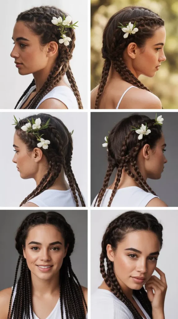 Side Braid with Jasmine