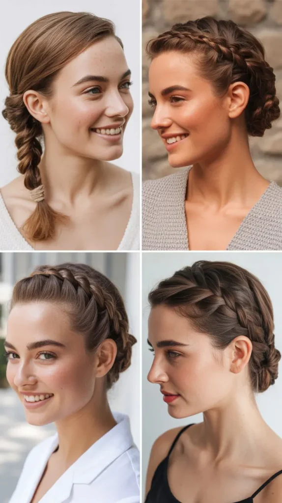 Braided Side Updo