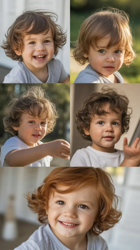 Long Toddler Hair with Casual Style