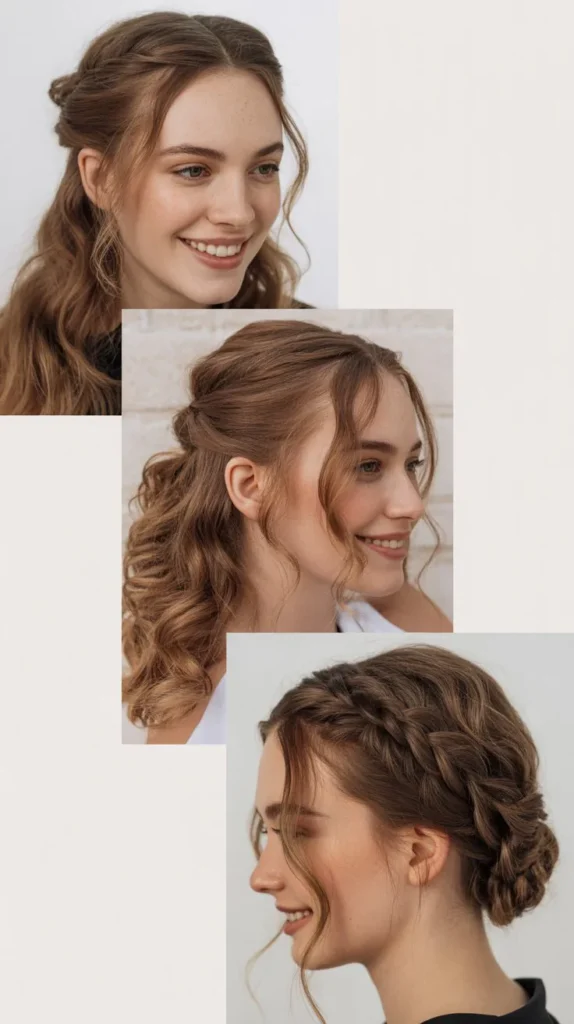 Half Up Minimalist Twist