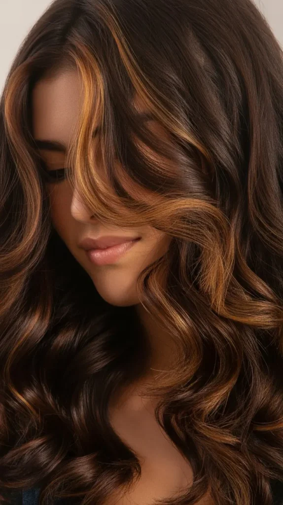 Toffee Highlights for Warm Glow