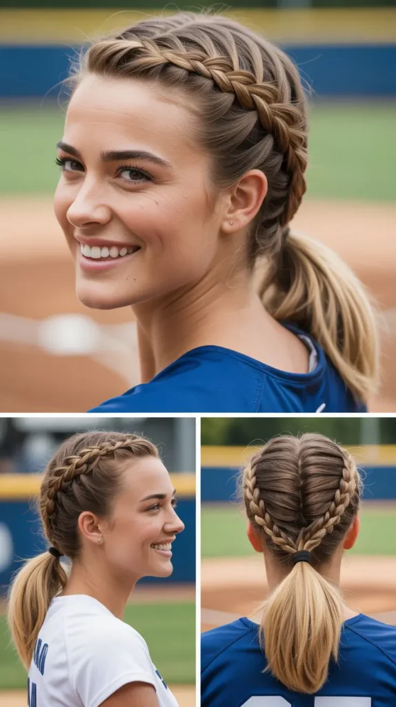 French Braid Ponytail