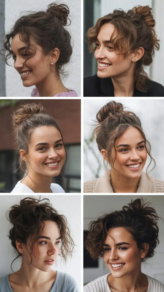 The Textured Messy Bun