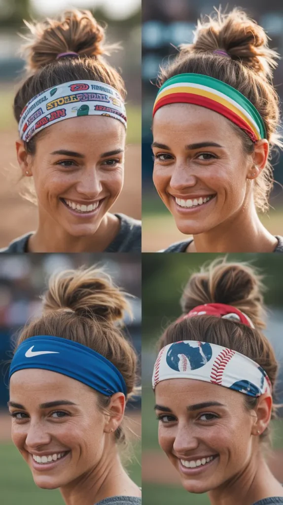 Messy Bun with Headband