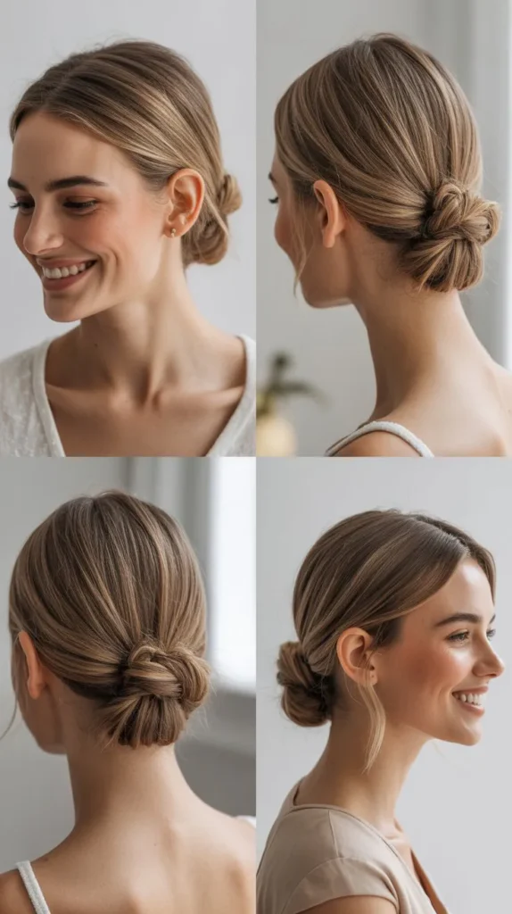Minimalist Knot Updo