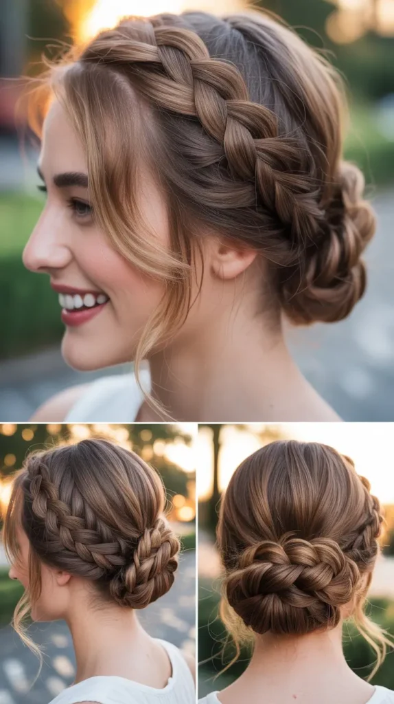 Fishtail Braided Bun