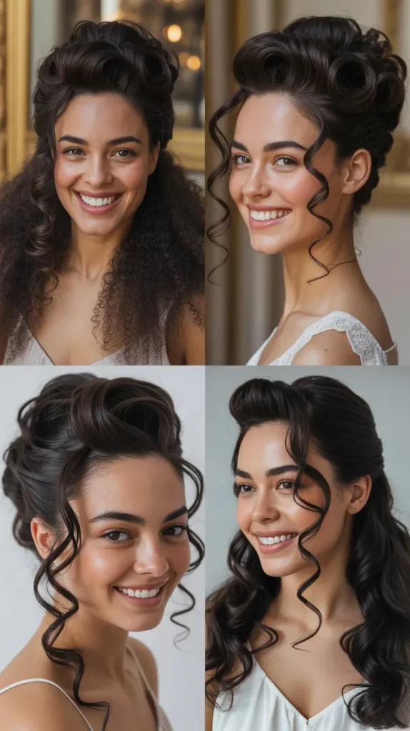 Loose Regency Ringlets