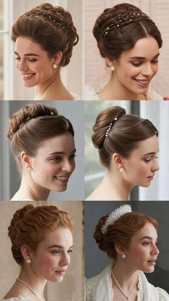 Full Regency Bridal Updo