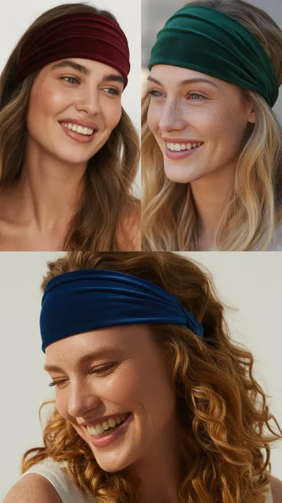  Velvet Headband Style