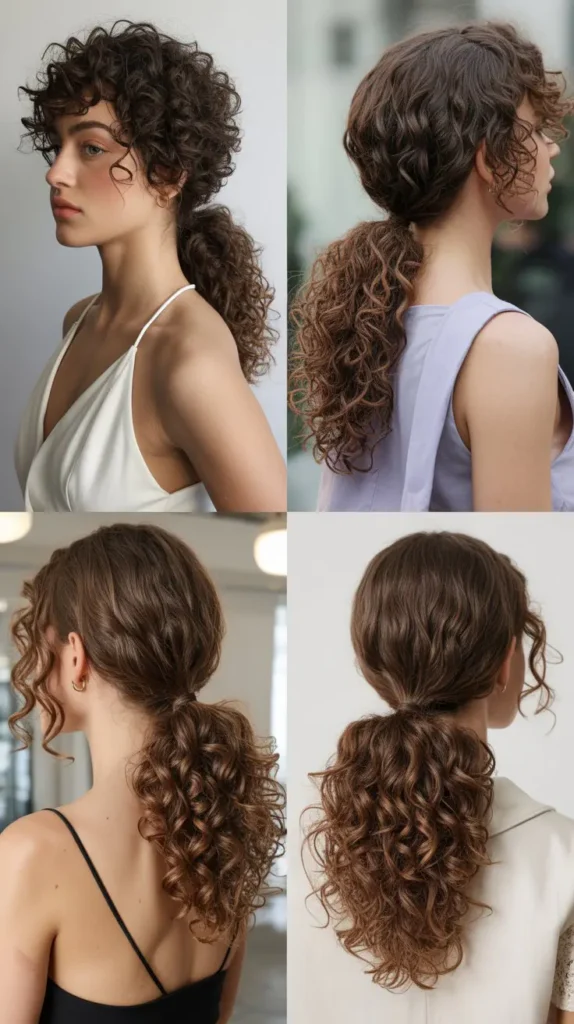 Curly Glam Ponytail
