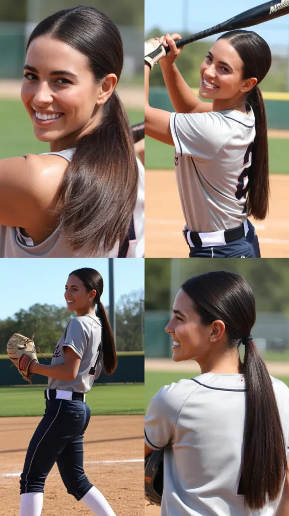 Sleek Straight Ponytail