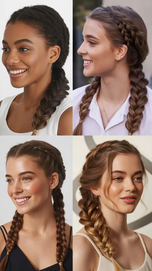 Fishtail Braid Style