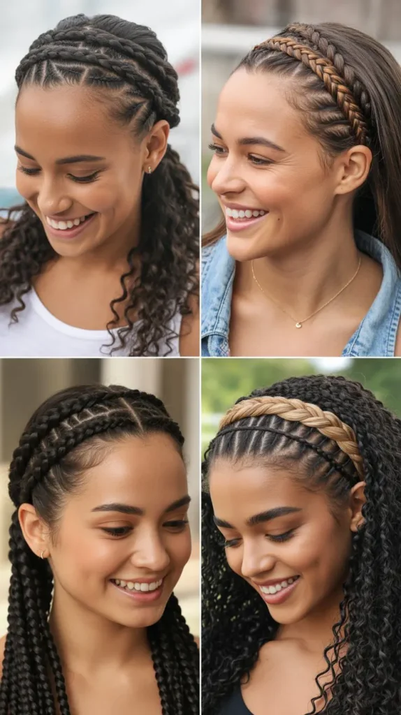 Braided Headband Style