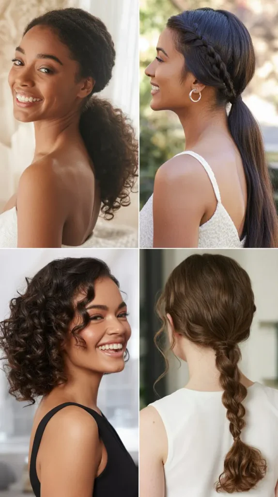 Twisted Side Ponytail