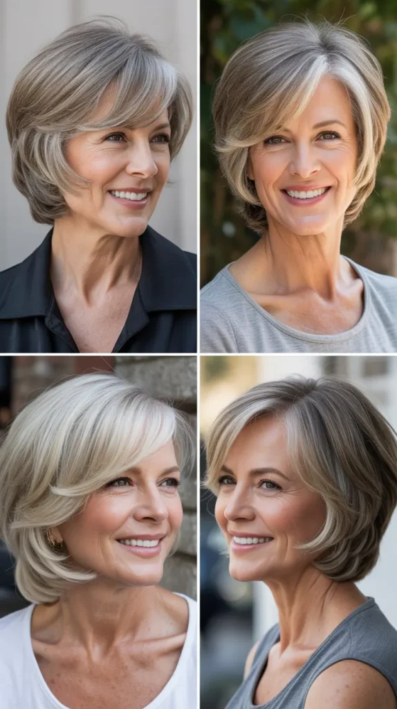 Wedge with Side Bangs