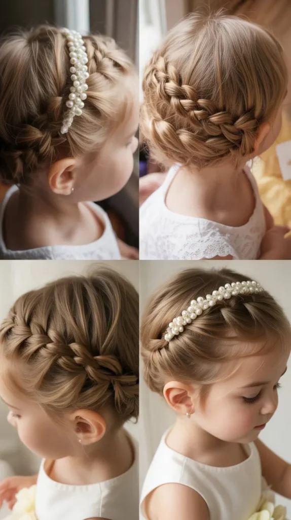 Twisted Halo Hairstyle