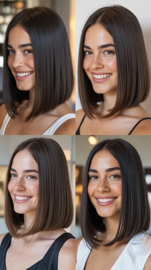 Glossy Straight Lob