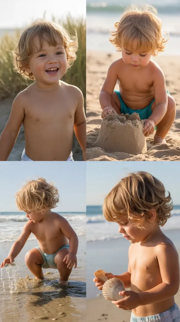 Toddler Boy Surfer Hair