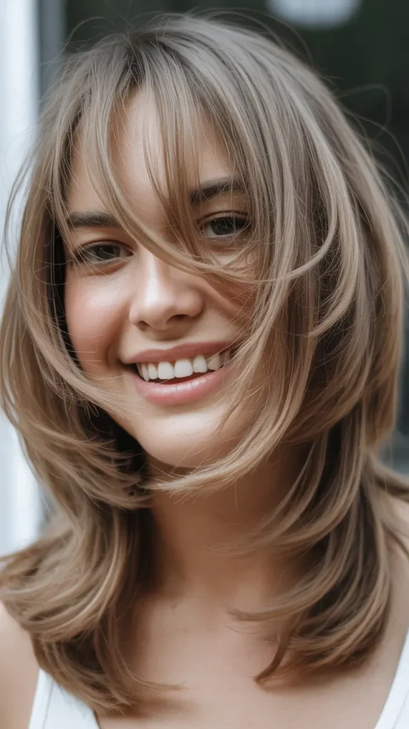 38. Asymmetrical Layers With Diagonal Fringe