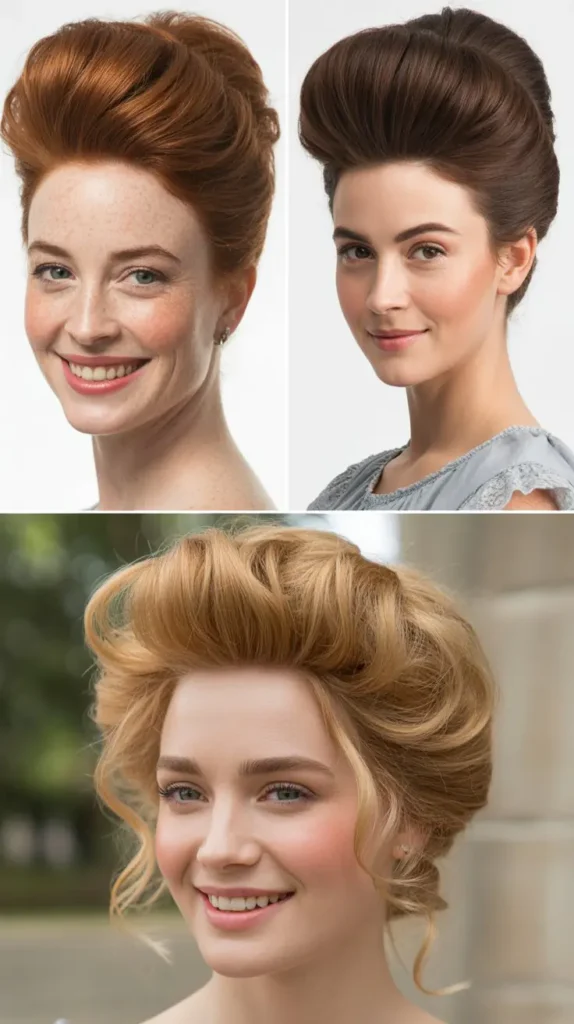 Victorian Puff (Pompadour-Inspired)