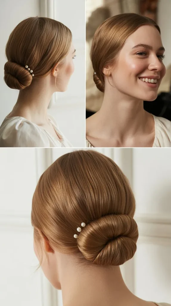  Regency-Era Sleek Bun