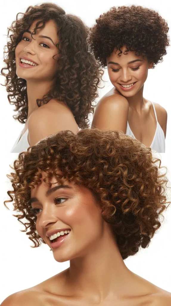 Romantic Curly Afro
