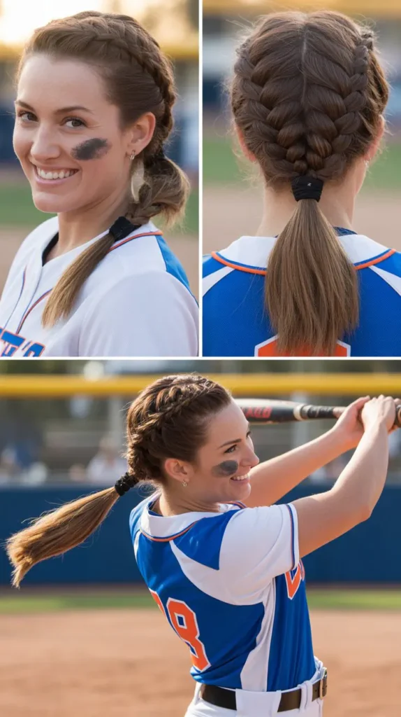 Dutch Braid Ponytail