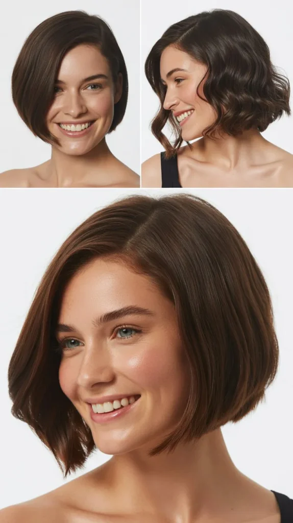 Sleek Asymmetrical Bob