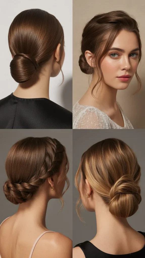Elegant Low Bun
