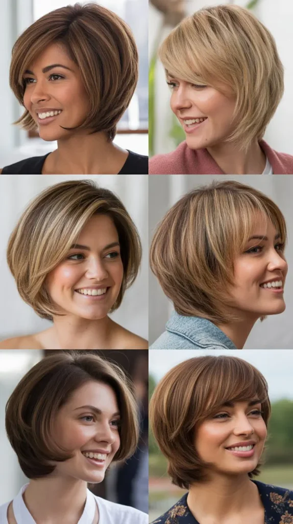  Angled Stacked Bob Wedge