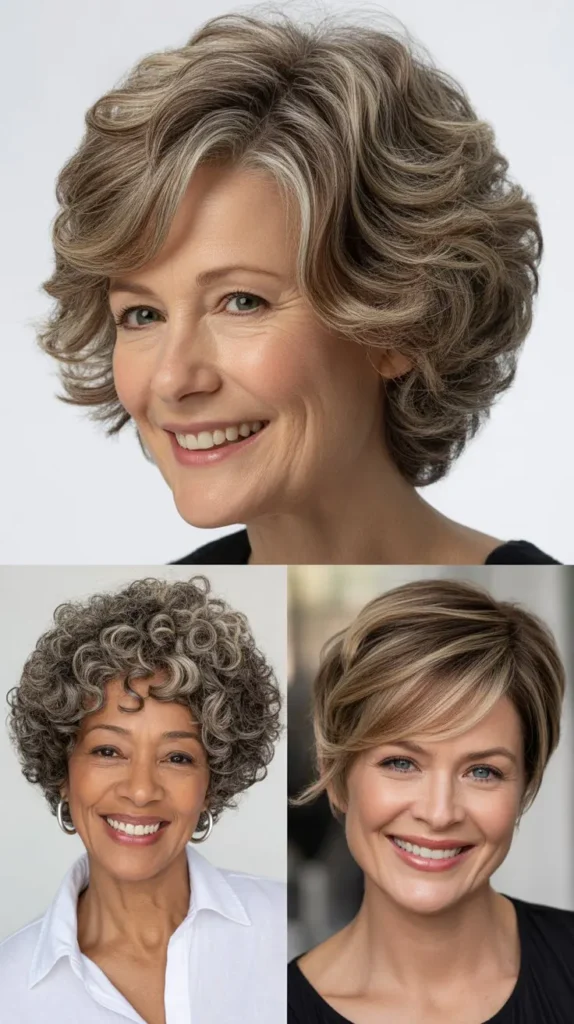 Tousled Stacked Wedge Bob