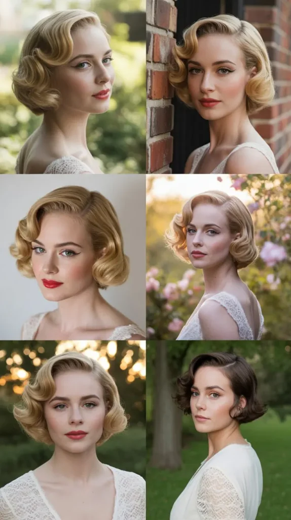 Retro Hollywood Short Waves